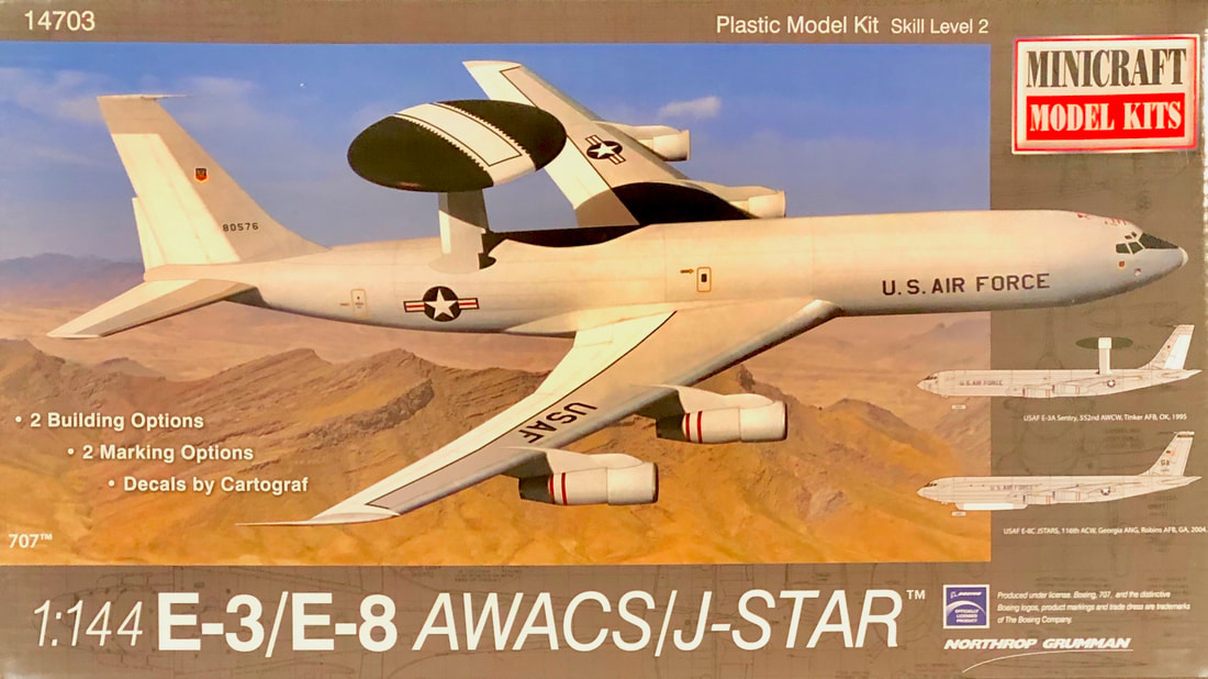 E-3A or E-6A/B Engines 1:144 Scale 