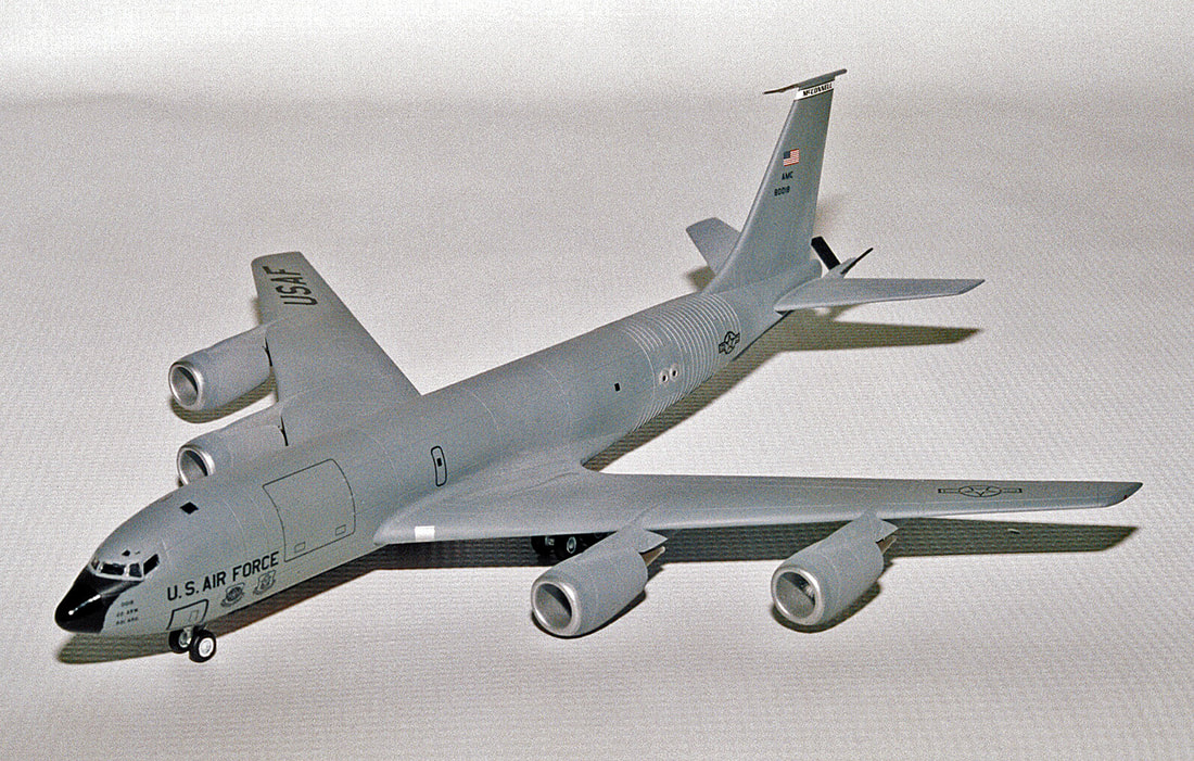 Minicraft 14707 USAF Kc-135a Model Airplane Kit 1 144 for sale online