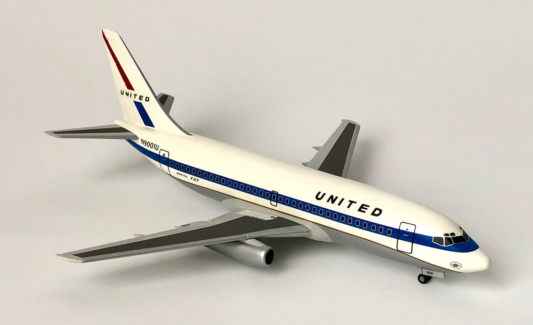 Decals 1/144 Boeing 737 People Express by ATP/Airliners America 