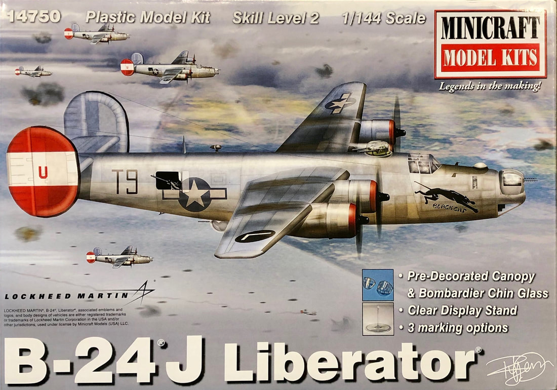 Minicraft 1/144 B-24J / PB4Y-1 / B-24 D Kit Review - 2Modeler.com