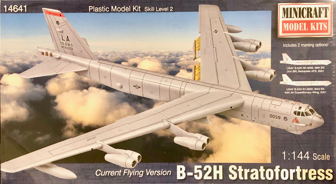 RetroKits Models 1/144 B-52 B/C/D/E STRATOFORTRESS Resin Conversion Kit 