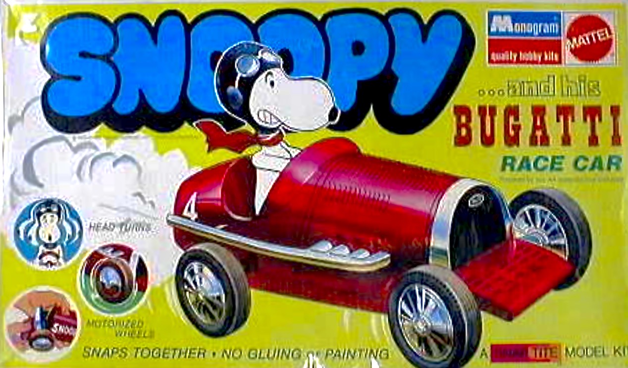 Atlantis Snoopy and his Classic Race Car Kit Review - 2Modeler.com